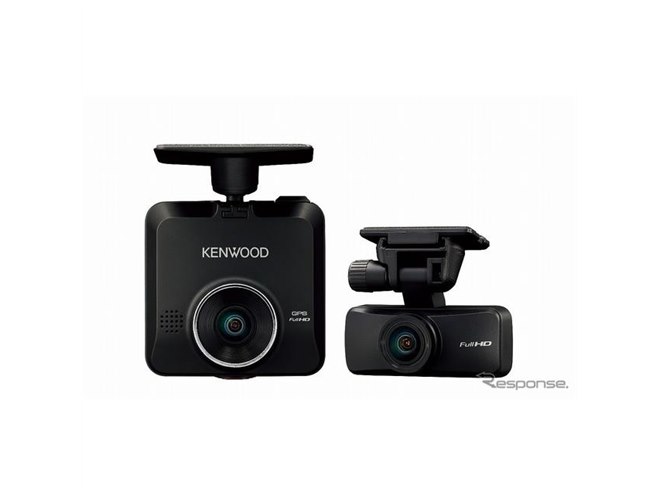 ケンウッド、STARVIS搭載の2カメラドラレコ発売へ…明るさ調整機能で