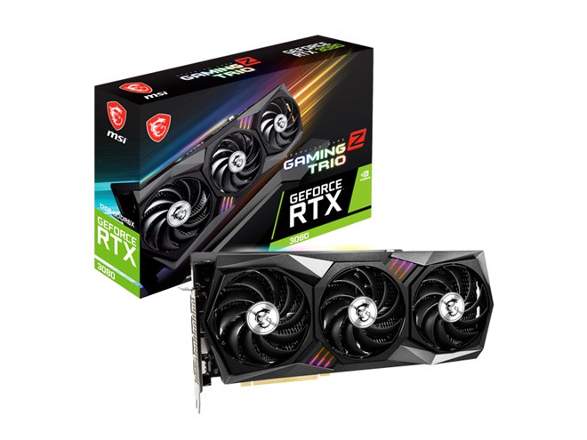 MSI、LHR版「GeForce RTX 3080」を搭載したハイエンドビデオカード