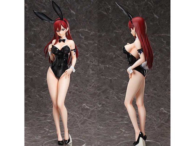 FAIRY TAIL」“生足仕様のバニー姿”エルザ・スカーレットが発売、迫力の