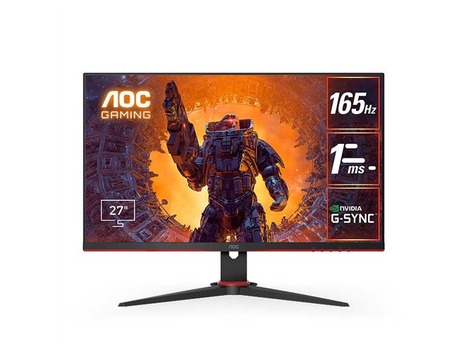 AOC、IPSパネル搭載で165Hz/1ms駆動に対応した23.8型/27型ゲーミング