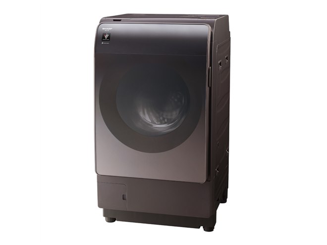 シャープ、省エネ＆乾燥力低下を防ぐプラズマクラスタードラム式洗濯