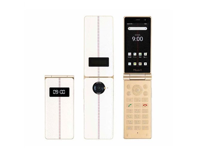 ガラケーデザイン”の折りたたみ式Androidスマホ「Mode1 RETRO II