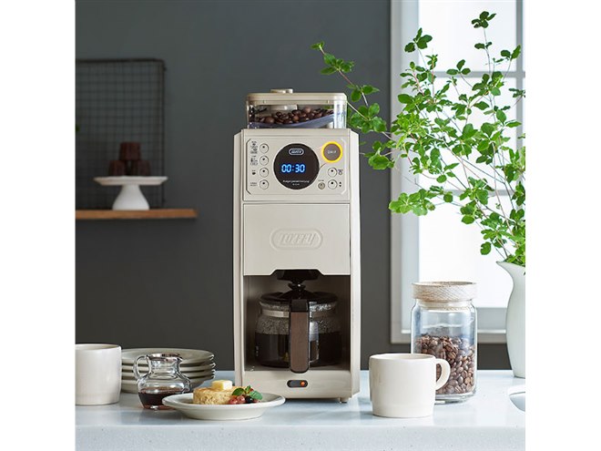 ラドンナ、「Toffy 全自動ミル付カスタムドリップコーヒーメーカー」に