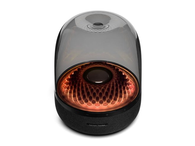 Harman Kardon、ドーム型デザインのBluetoothスピーカー「AURA」に新