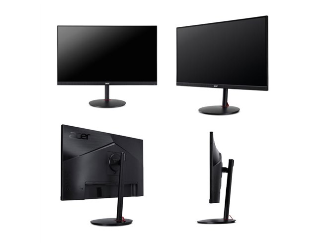 エイサーが27型ゲーミングモニター5機種を発表、高速/広色域IPS搭載