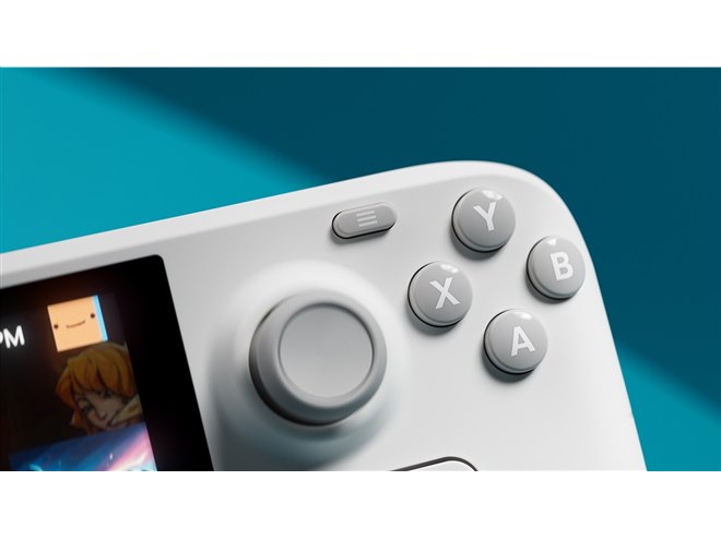 7.4型ポータブルゲーミングPC「Steam Deck OLED」限定版ホワイトが本日