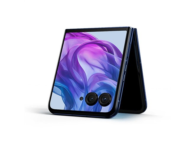 ソフトバンク、4型サブ画面搭載の折りたたみスマホ「motorola razr 50