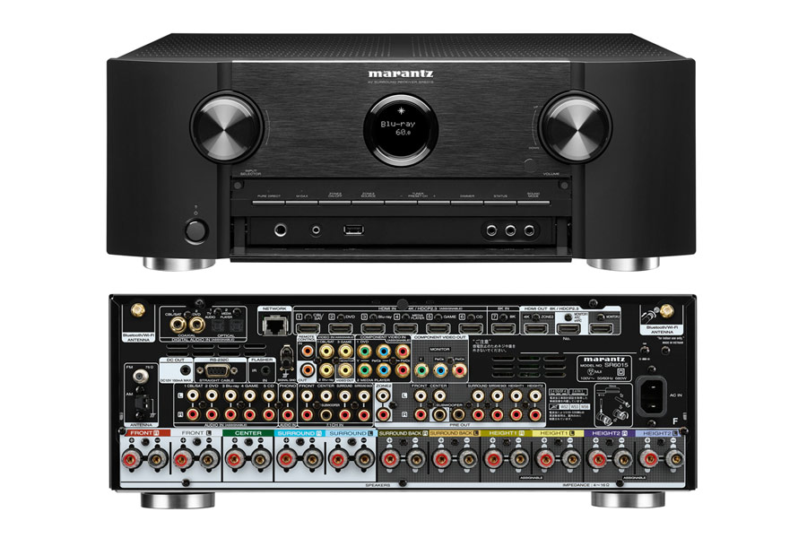 元箱有・美品】SR6015 2021年製 Marantz AVアンプ 元箱有・美品