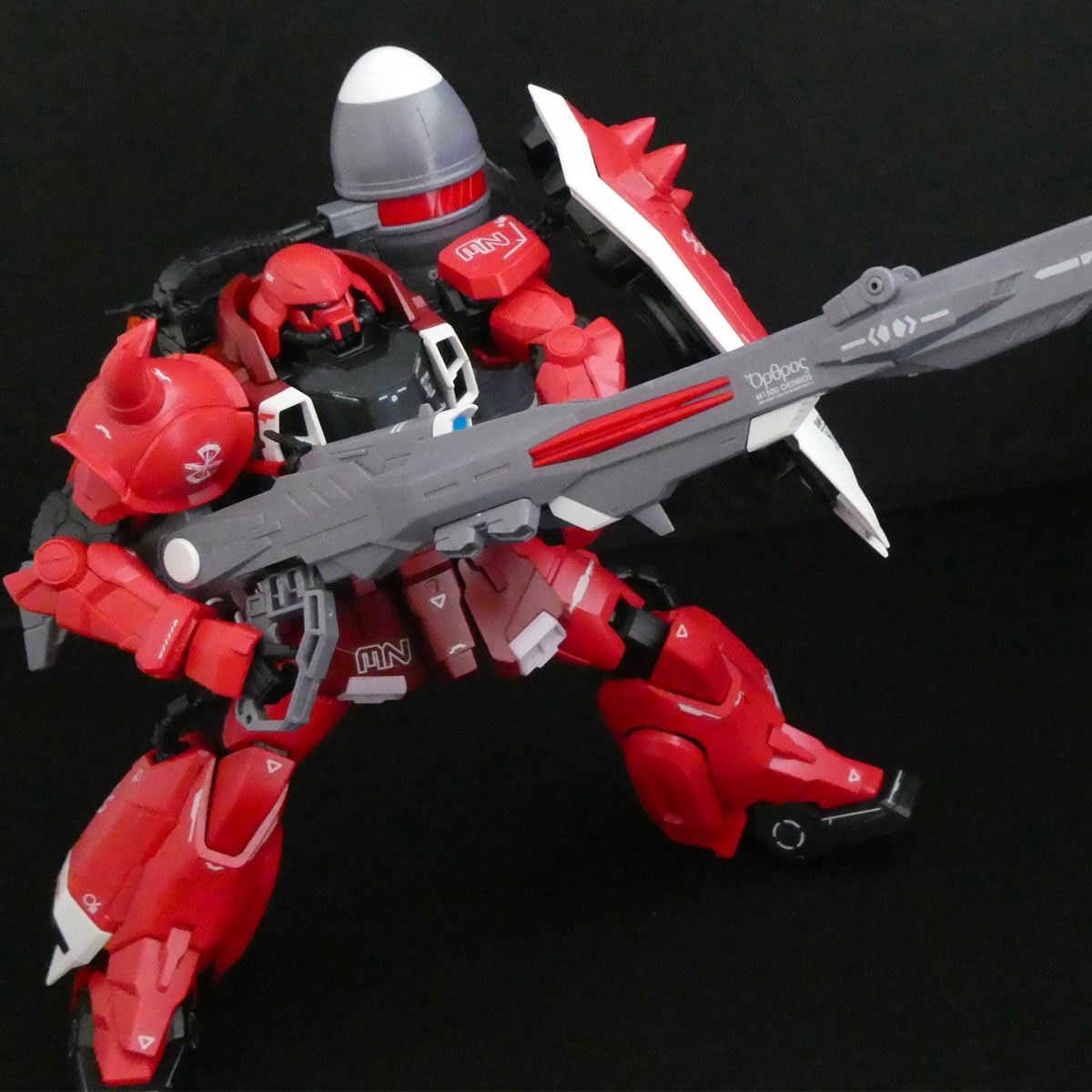 迫力の長射程ビーム砲！「MG ガナーザクウォーリア」を組み立て