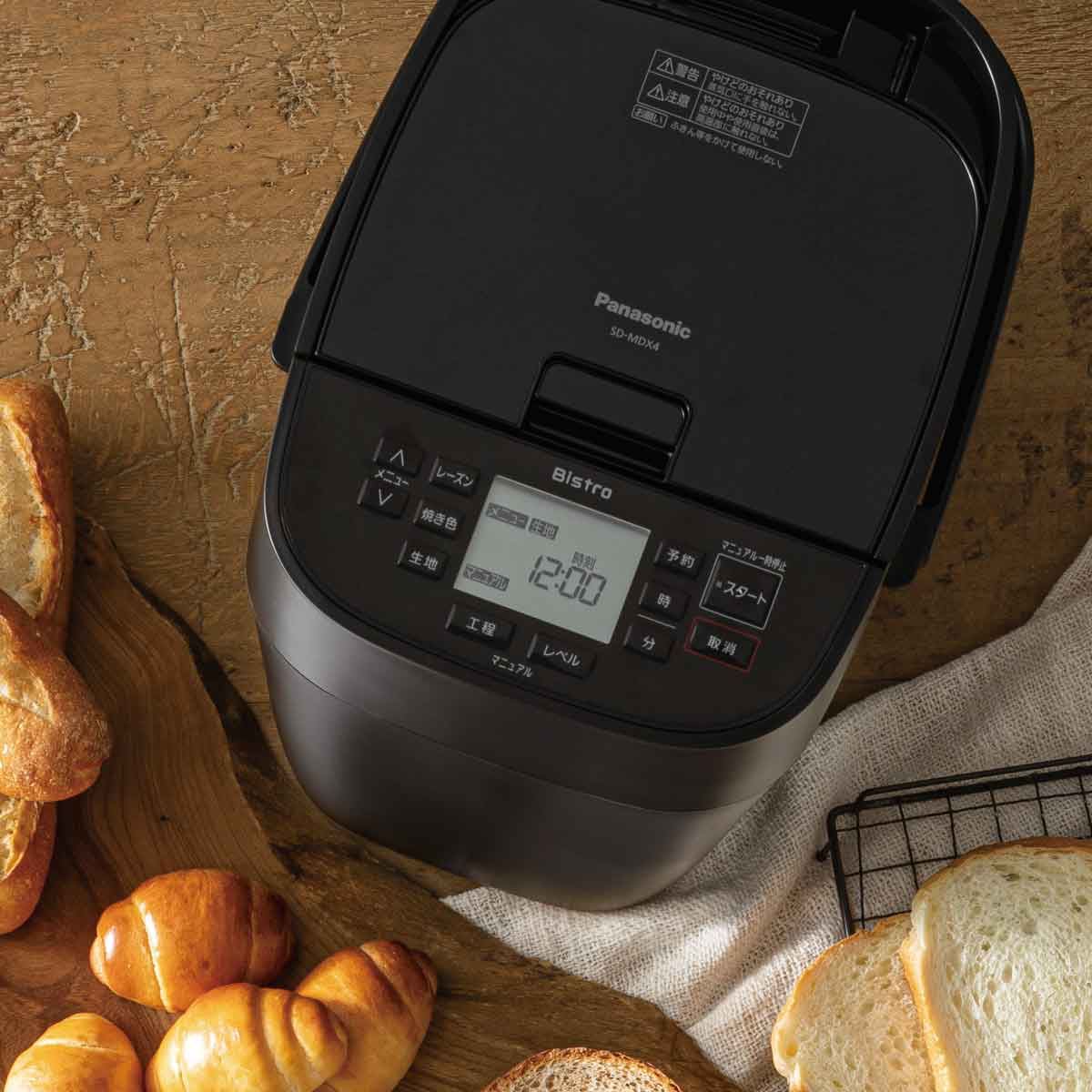 PR]どのモデルを選んでも間違いなし！パナソニックのホームベーカリー