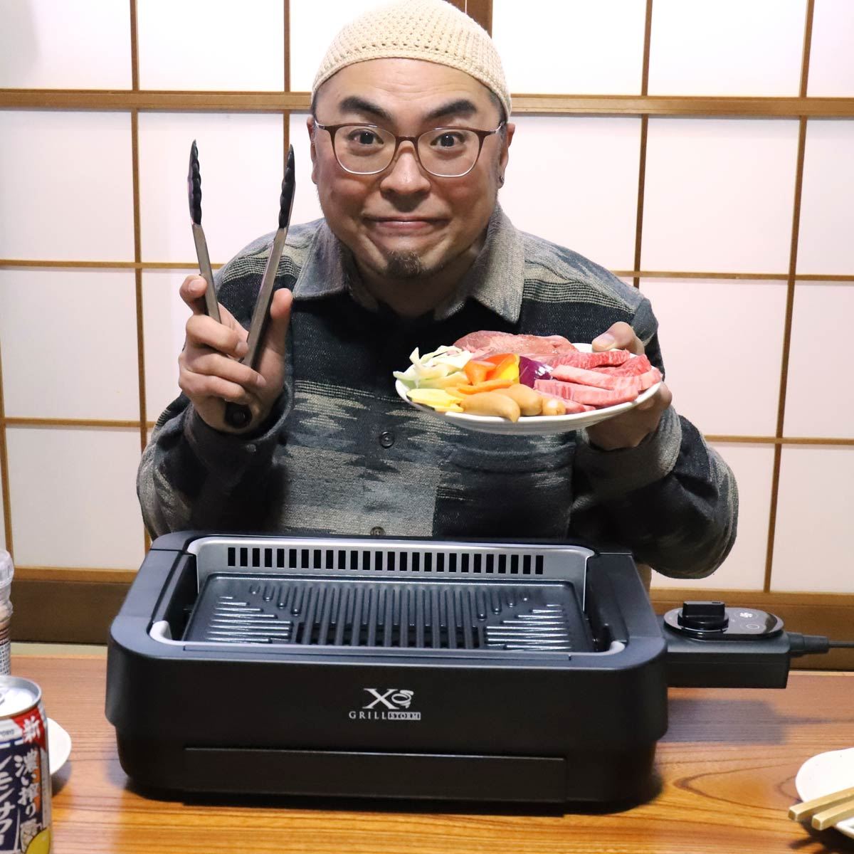 小型でも吸煙力がスゴい！ 山善「XGRILL STORM」はひとり焼肉の最適解