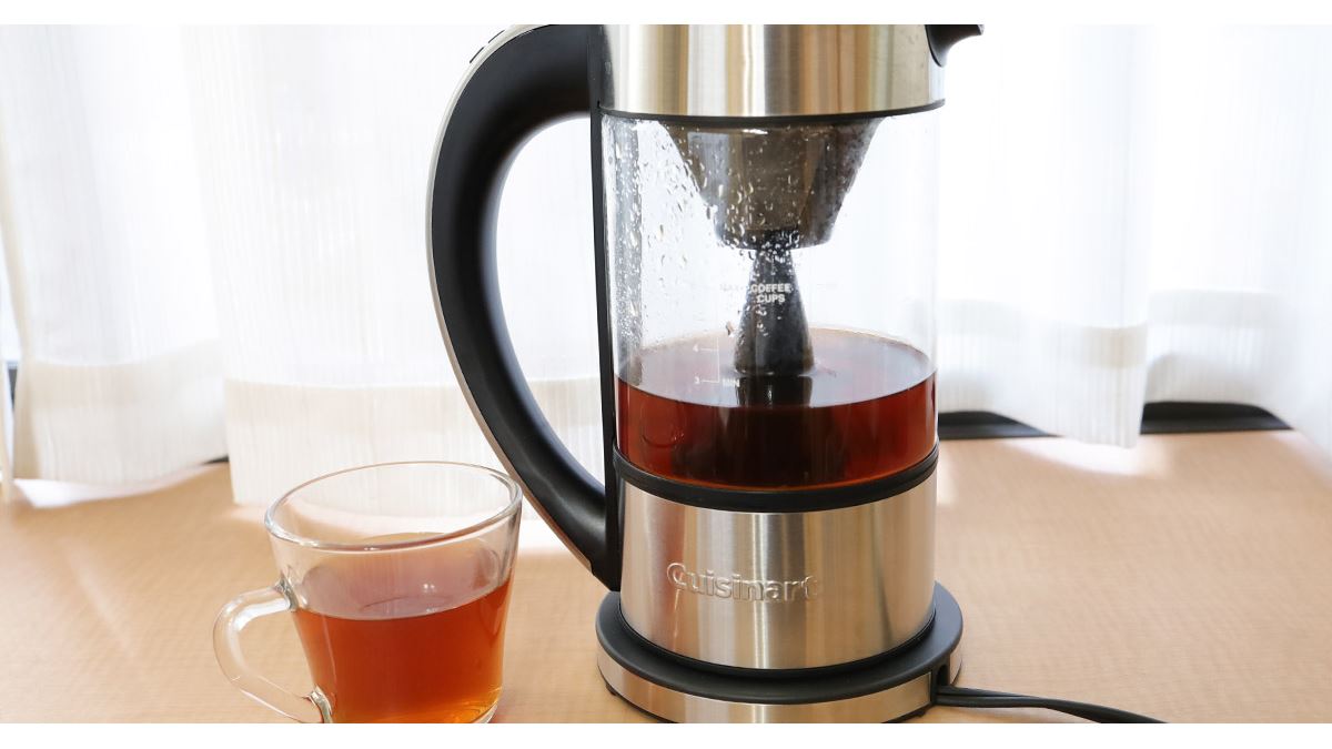 クイジナートの「ファウンテン コーヒーメーカー」はお茶がうまい
