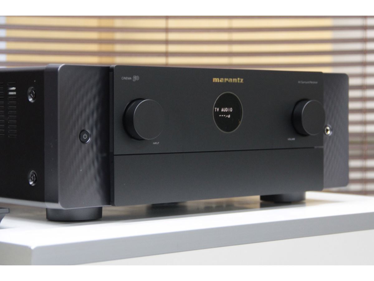 薄型も大幅アップデート！ キレのよさが魅力のAVアンプ、マランツ