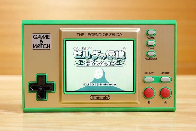 ゼルダ」3作品収録＋置き時計で5,480円、ゲーム＆ウオッチ第2弾は絶対