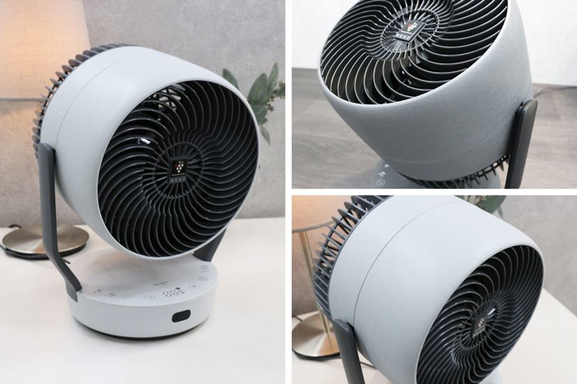 シャープ初のサーキュレーターは静かで大風量＆ファンやガードが洗えて