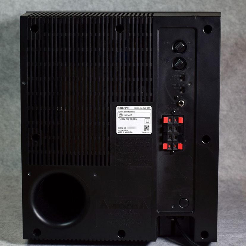 自作オーディオにちょっとプラス。単体売りサブウーハー ソニー「SA