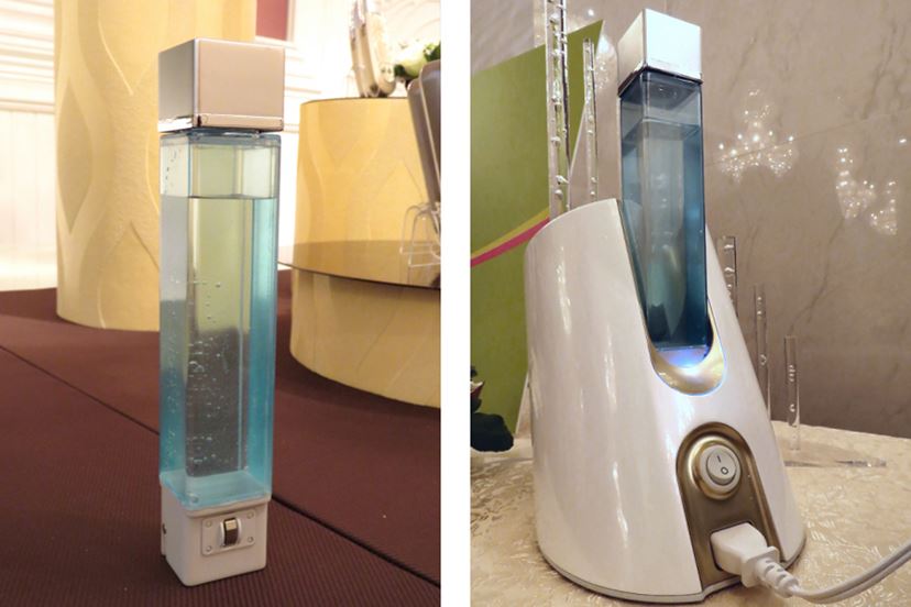 体験！ できたての水素水を浴びて、飲んでエイジングケアする「ピュア
