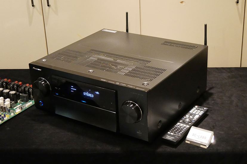 パイオニアAVアンプのフラッグシップ「SC-LX89」が10月中旬に登場
