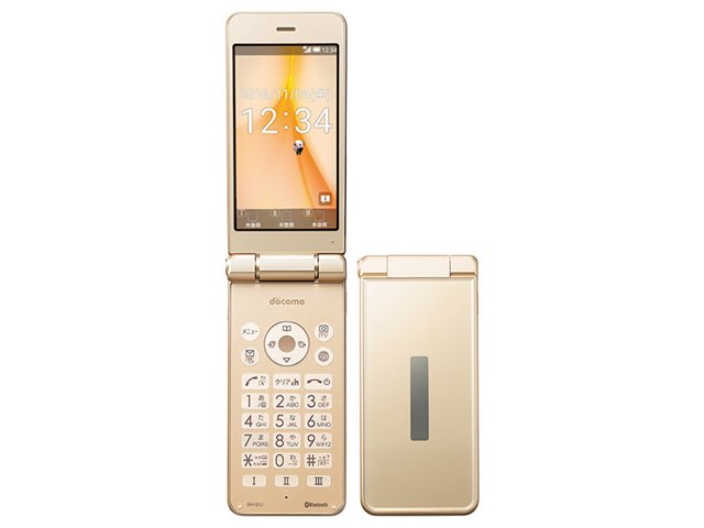 docomo AQUOS ケータイ SH-01J [Gold]の製品画像 - 価格.com
