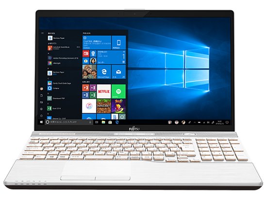 FMV LIFEBOOK AH77/D1 FMVA77D1W [プレミアムホワイト]の製品画像