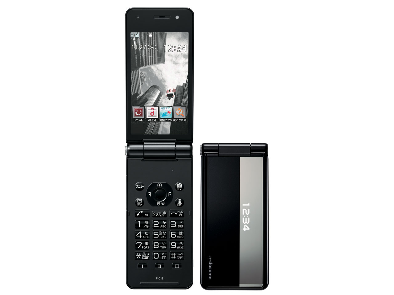 パナソニック docomo STYLE series P-01E [ブラック] 価格比較 - 価格.com