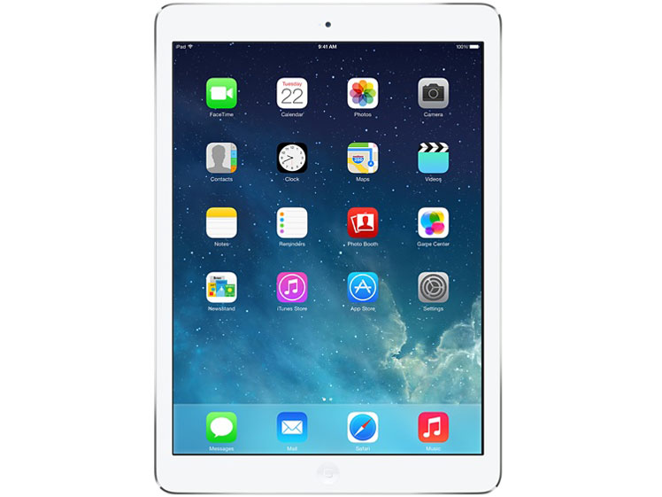 Apple iPad Air Wi-Fi+Cellular 16GB MD794J/A SIMフリー [シルバー