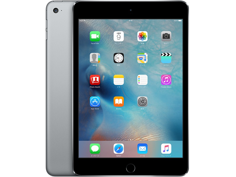 Apple iPad mini 4 Wi-Fi+Cellular 16GB MK6Y2J/A SIMフリー [スペース