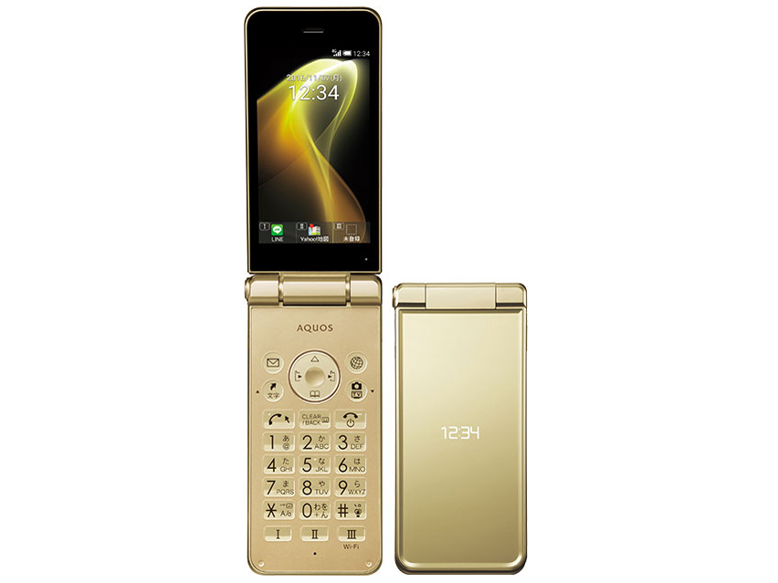 シャープ AQUOS ケータイ2 [ゴールド] 価格比較 - 価格.com