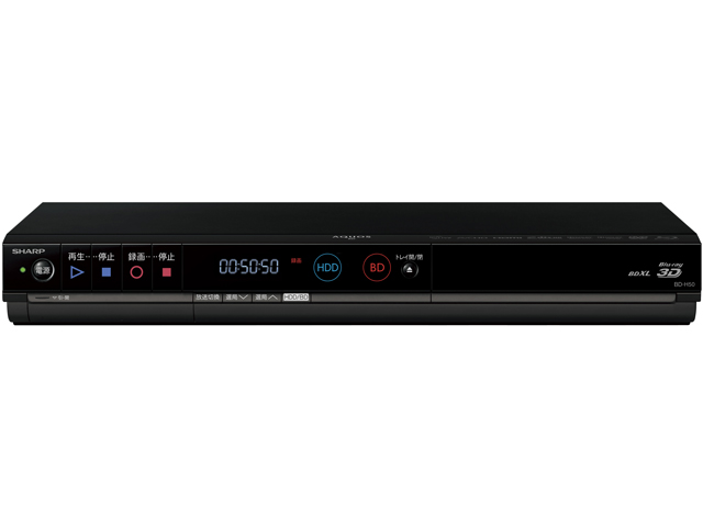 シャープ AQUOSブルーレイ BD-H50 価格比較 - 価格.com