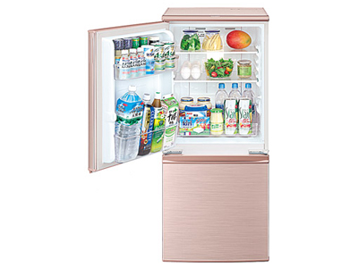 超美品 SHARP 冷凍冷蔵庫SJ-C14C 6/6発送希望】シャープ 冷蔵庫 SJ-C14C-