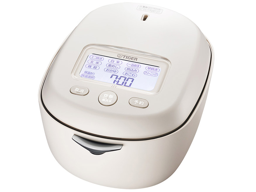 タイガー魔法瓶 土鍋ご泡火炊き JRX-G060-WG [アイボリーホワイト