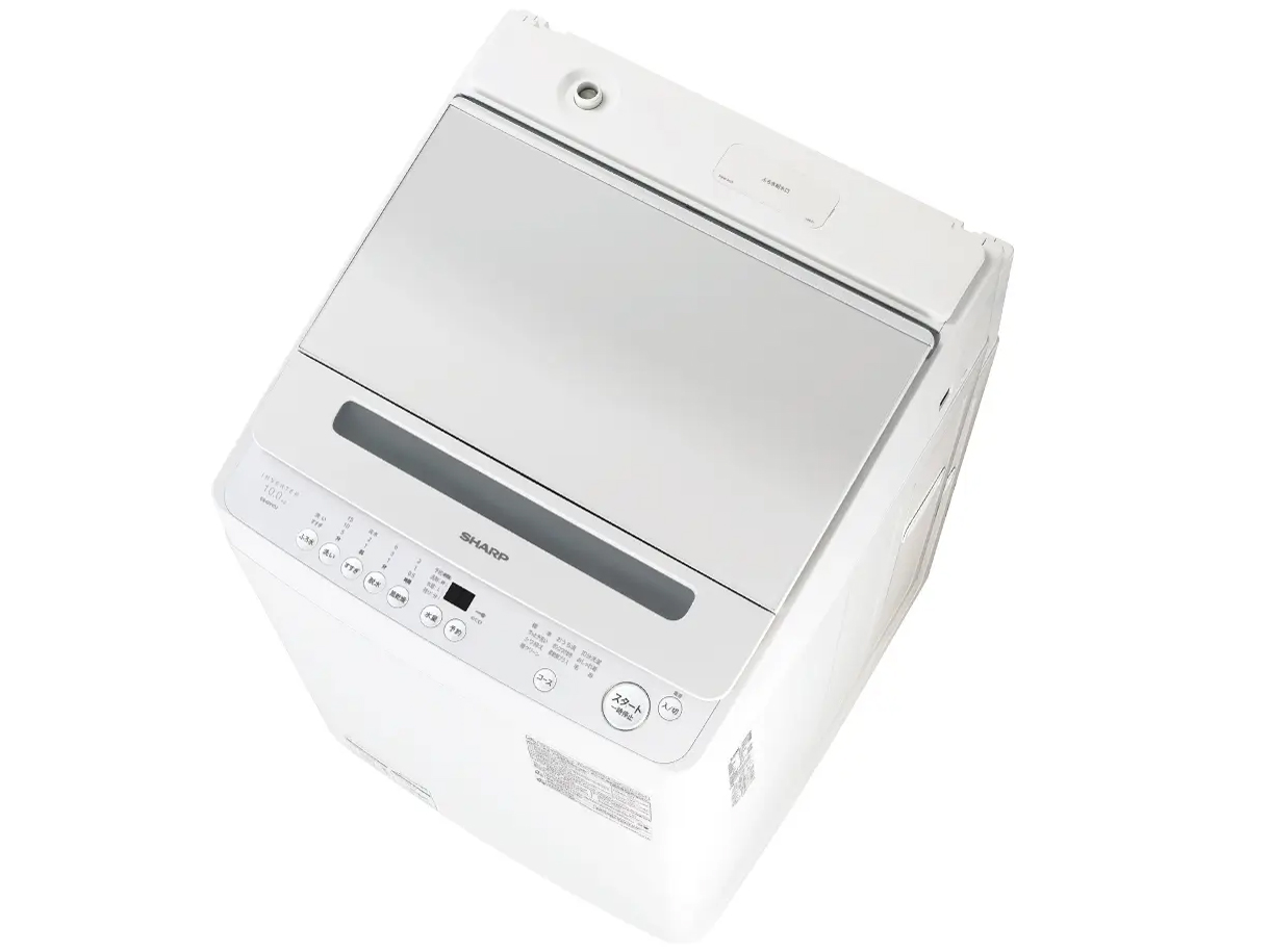 シャープ 穴なし槽 ES-GV10J-S [シルバー系] 価格比較 - 価格.com