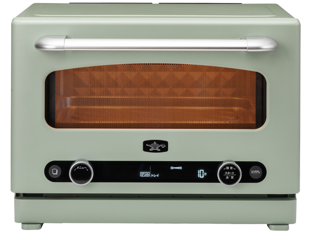 日本エー・アイ・シー Aladdin グラファイトオーブンレンジ AEM-G14A(G