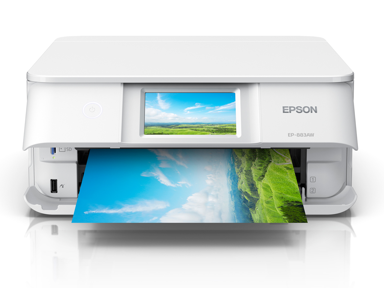 EPSON カラリオ EP-883AW [ホワイト] 価格比較 - 価格.com