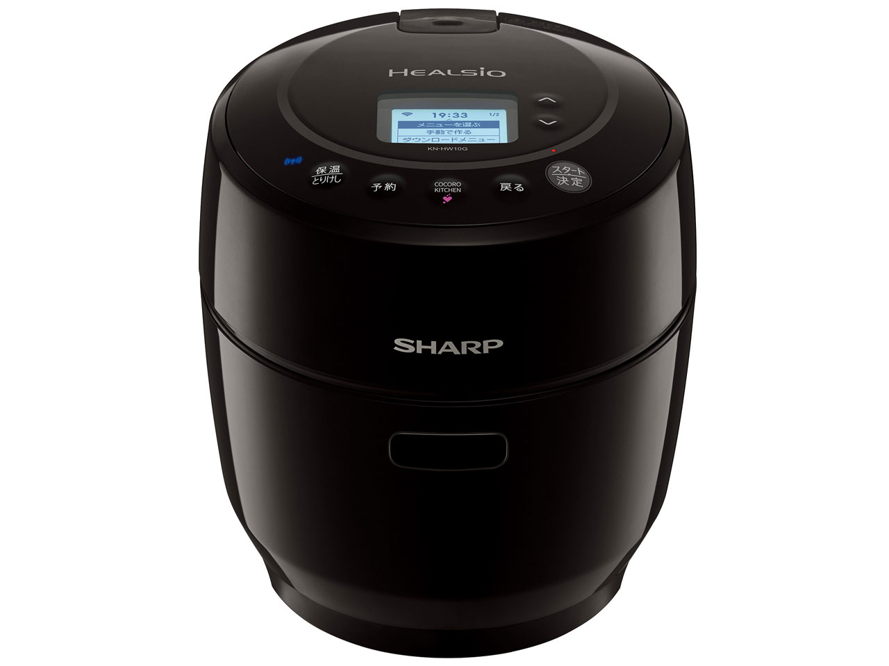 シャープ ヘルシオ ホットクック KN-HW10G-B [ブラック系] 価格比較