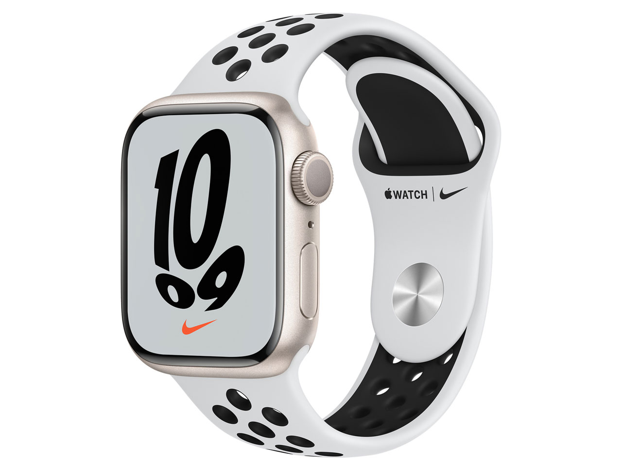 Apple Apple Watch Nike Series 7 GPSモデル 41mm MKN33J/A [ピュア