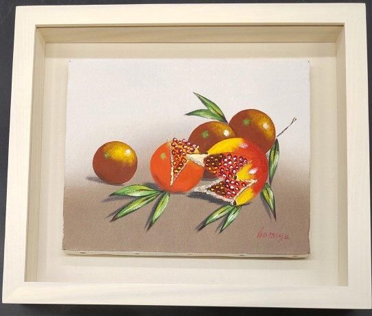 角箱 乳白 F20号 727×606mm 油彩額縁 【大型商品※送料別途お見積り