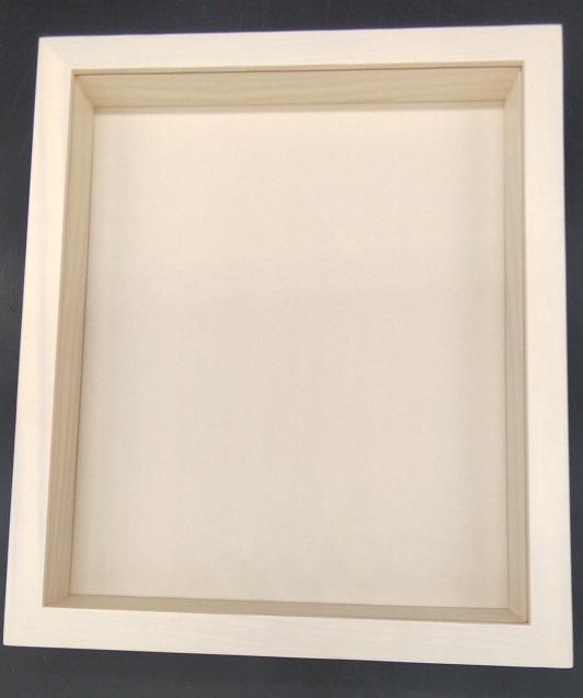 角箱 乳白 F15号 油彩額縁【大型商品※送料別途お見積り】 - 額縁