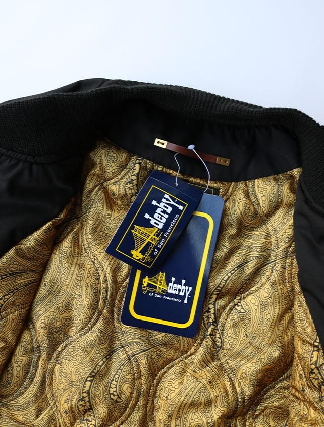 NEW DERBY OF SAN FRANCISCO STYLE 300 VEST BLACK×GOLD - MATIN