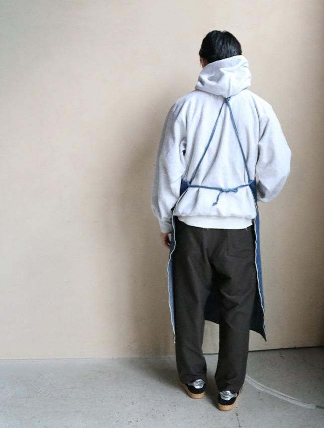 50s UNKNOWN DENIM APRON | 古いデニム素材のエプロン - MATIN