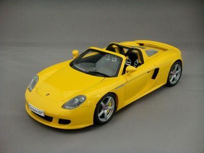 1/18 オートアート ポルシェ カレラ GT （イエロー） - ミニカー