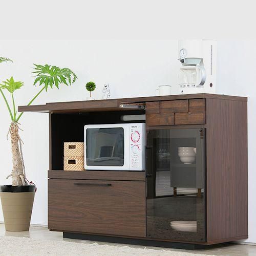 GARTガルト/ミッドセンチュリーテイストキッチン収納COLKコルク120