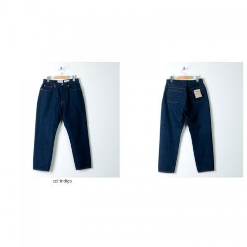 YAECA (ヤエカ) 10-13WW WIDE TAPERED DENIM PANTS / ワイドテーパード