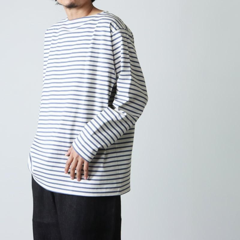 COMOLI (コモリ) ボーダーボートネック