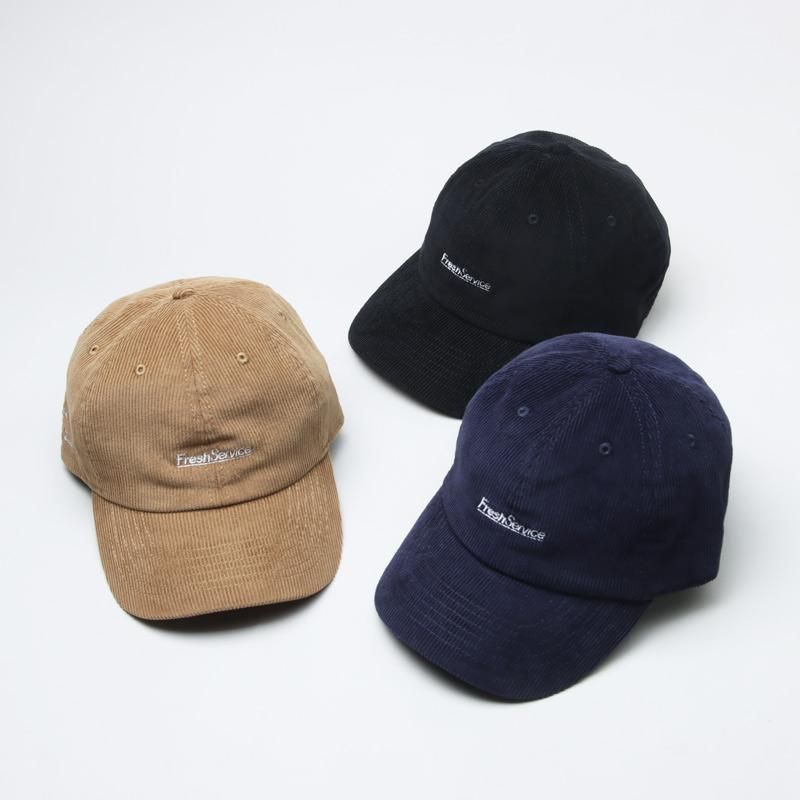 Fresh Service (フレッシュサービス) CORDUROY CORPORATE CAP