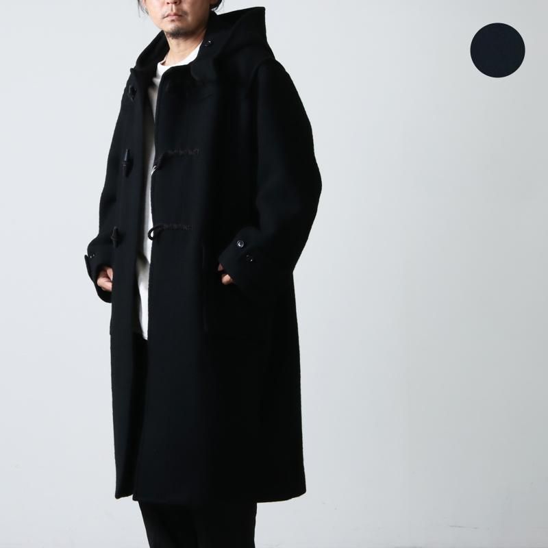 blurhmsROOTSTOCK (ブラームス ルーツストック) Wool Melton Duffle