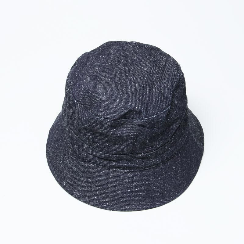 KIJIMA TAKAYUKI (キジマタカユキ) COTTON SILK DENIM BUCKET HAT