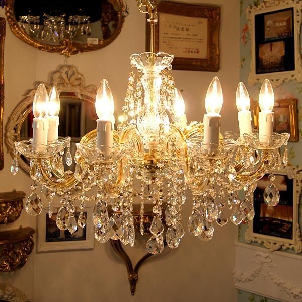 クリスタルシャンデリア 8灯｜シャンデリア専門店EL JEWEL