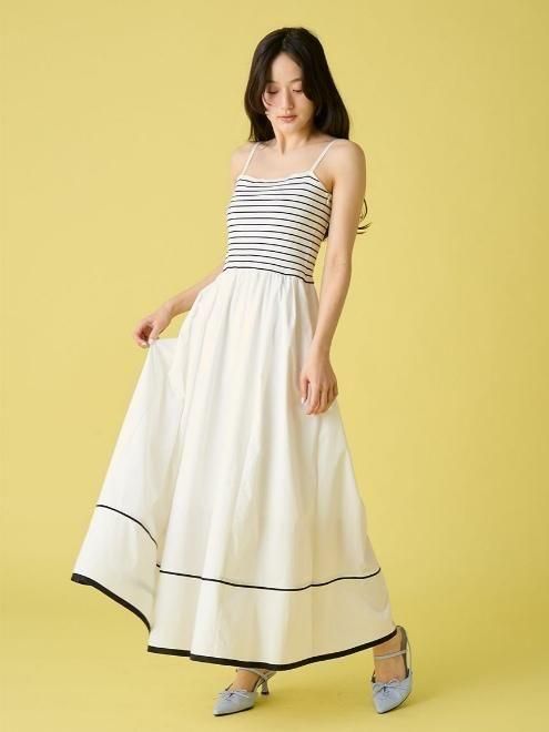 Lily Brown （リリーブラウン)ウォッシャブルニットビスチェドッキング