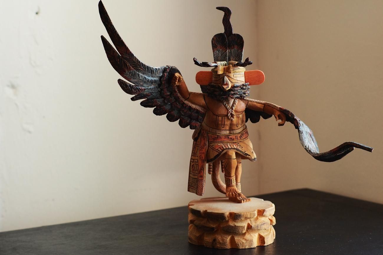 WALL -CRAFT & ANTIQUE- ネイティブアメリカン / ホピ族 カチナドール